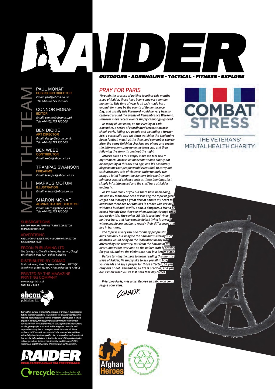 Raider Preview Pages