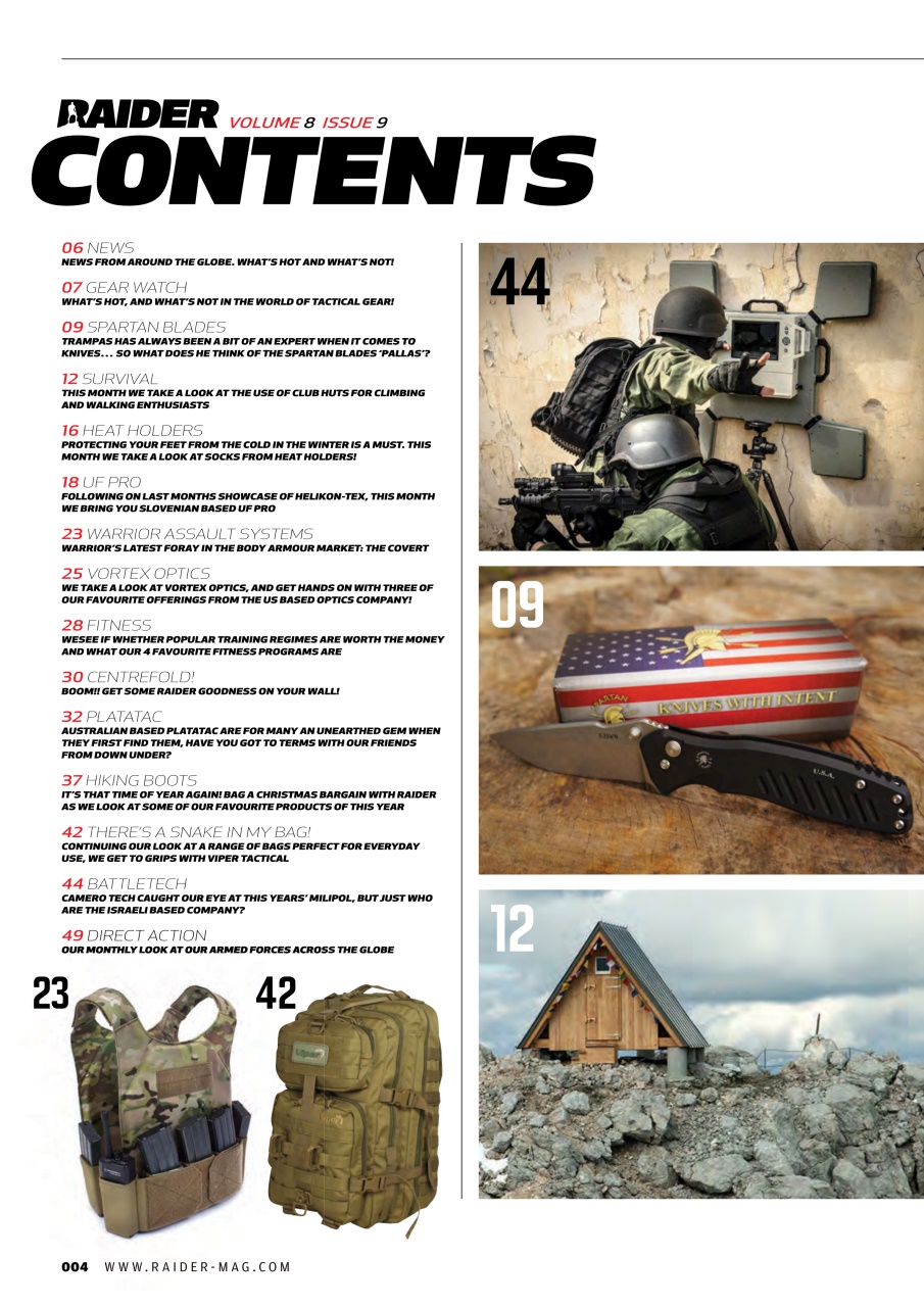 Raider Preview Pages