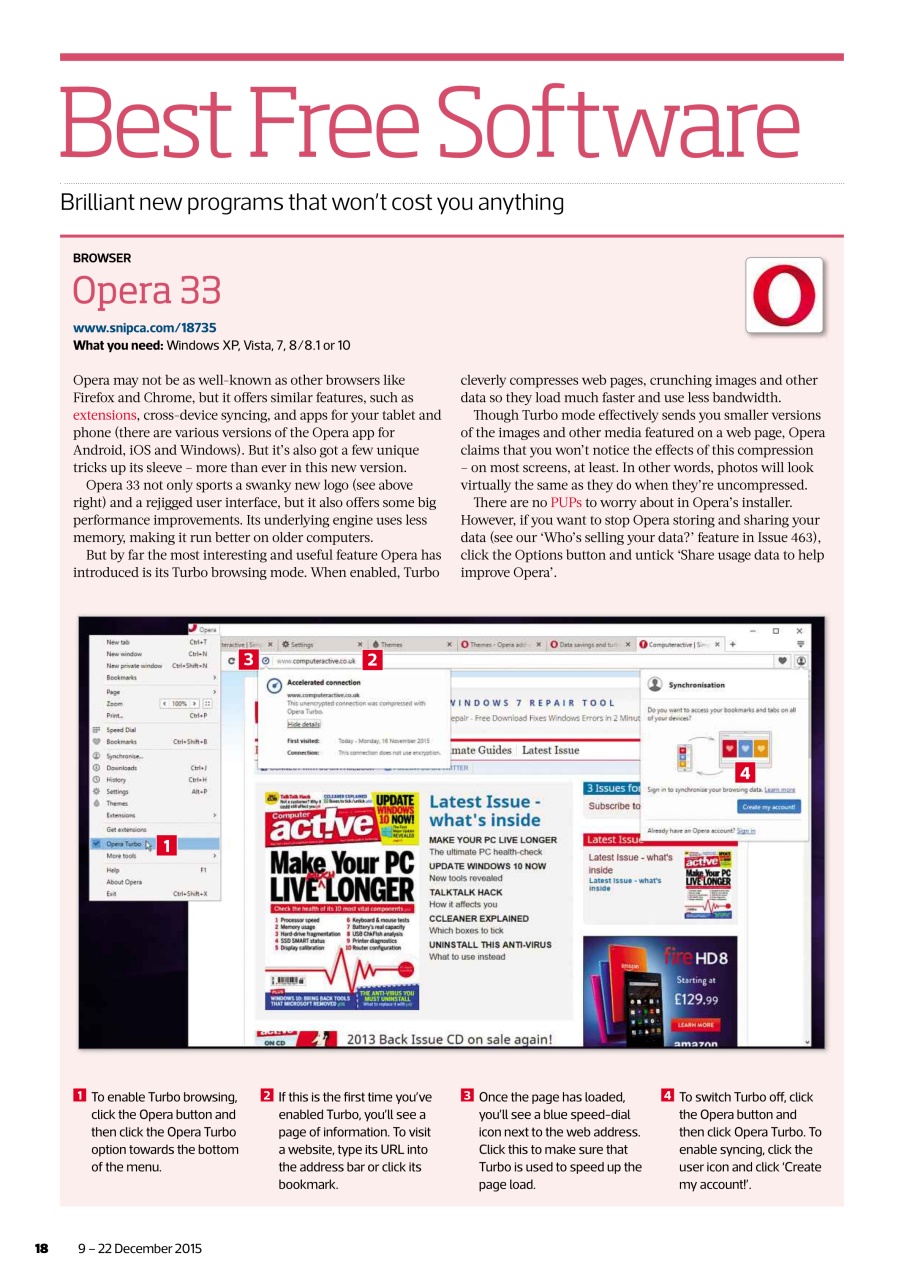Computer Active Preview Pages