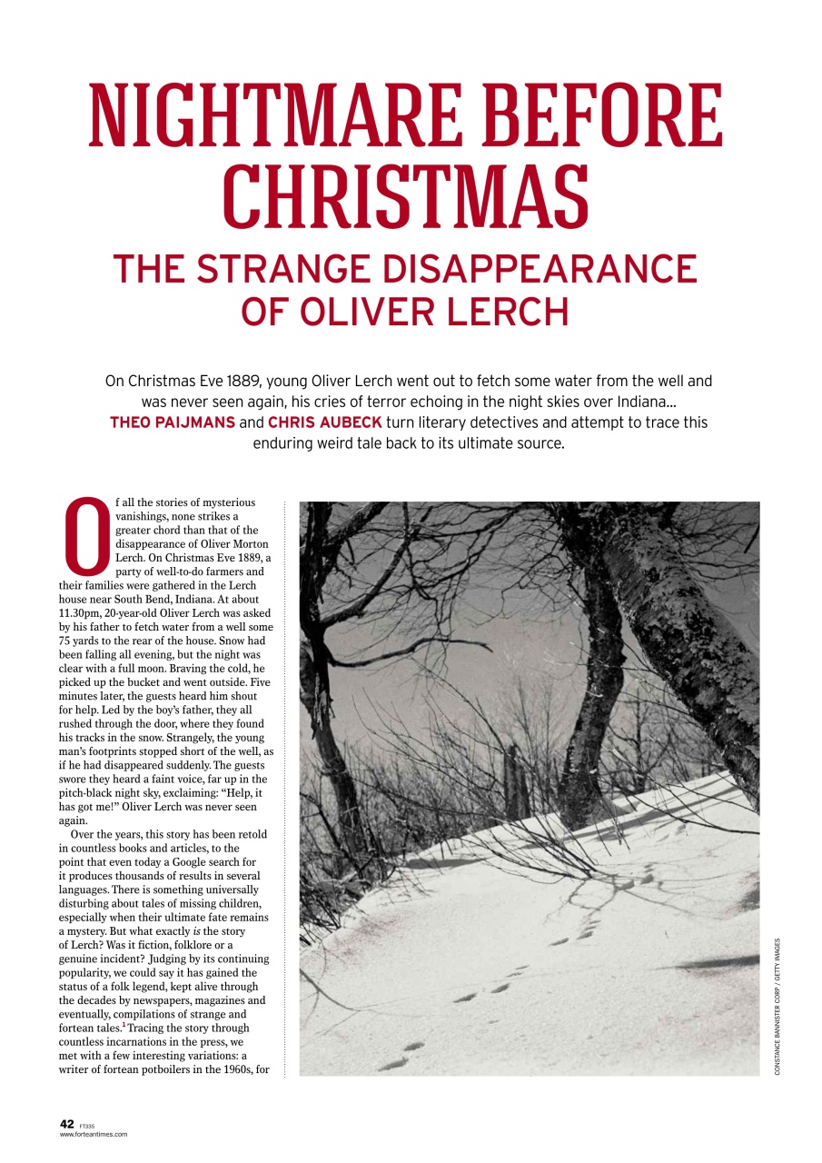 Fortean Times Preview Pages