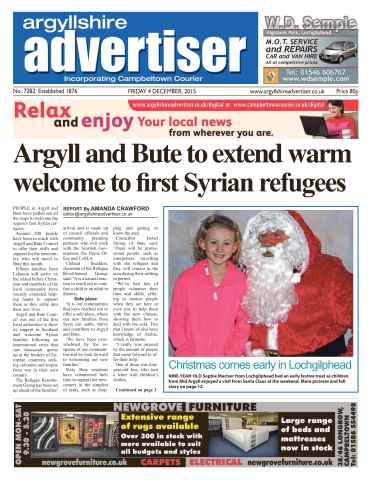Argyllshire Advertiser issue 4 December 2015
