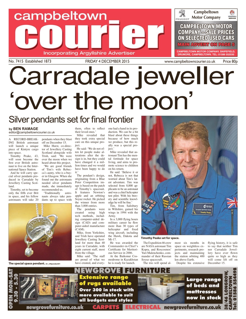 Campbeltown Courier Preview Pages
