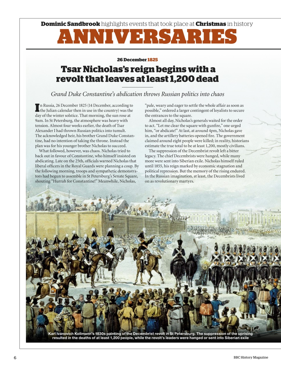 History Extra Magazine Preview Pages