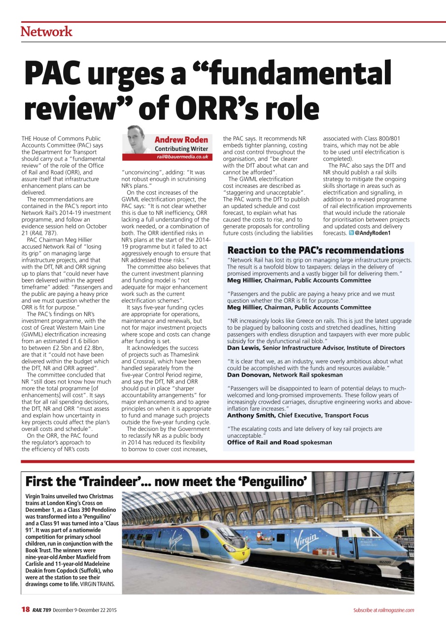 Rail Preview Pages
