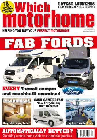 What Motorhome magazine issue January 2016