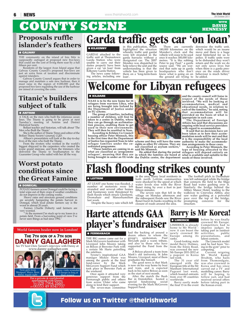 Irish World Preview Pages