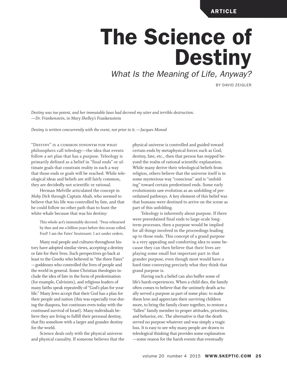 Skeptic Preview Pages