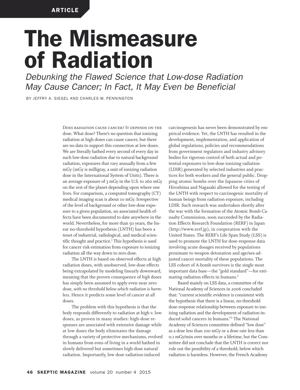 Skeptic Preview Pages