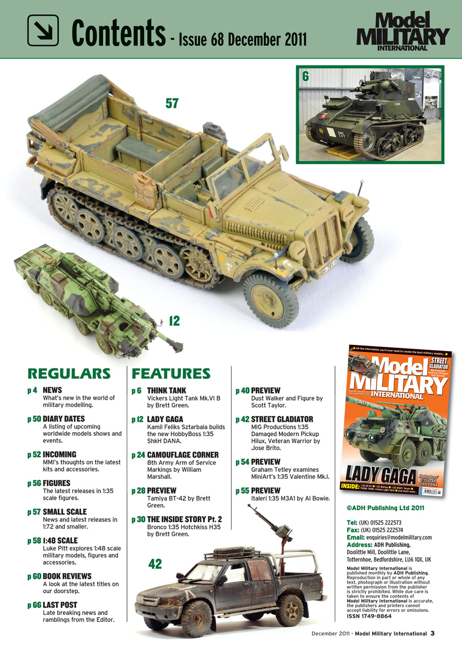 Model Military International Preview Pages
