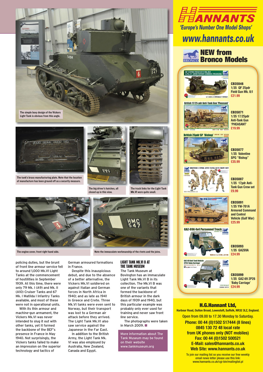 Model Military International Preview Pages