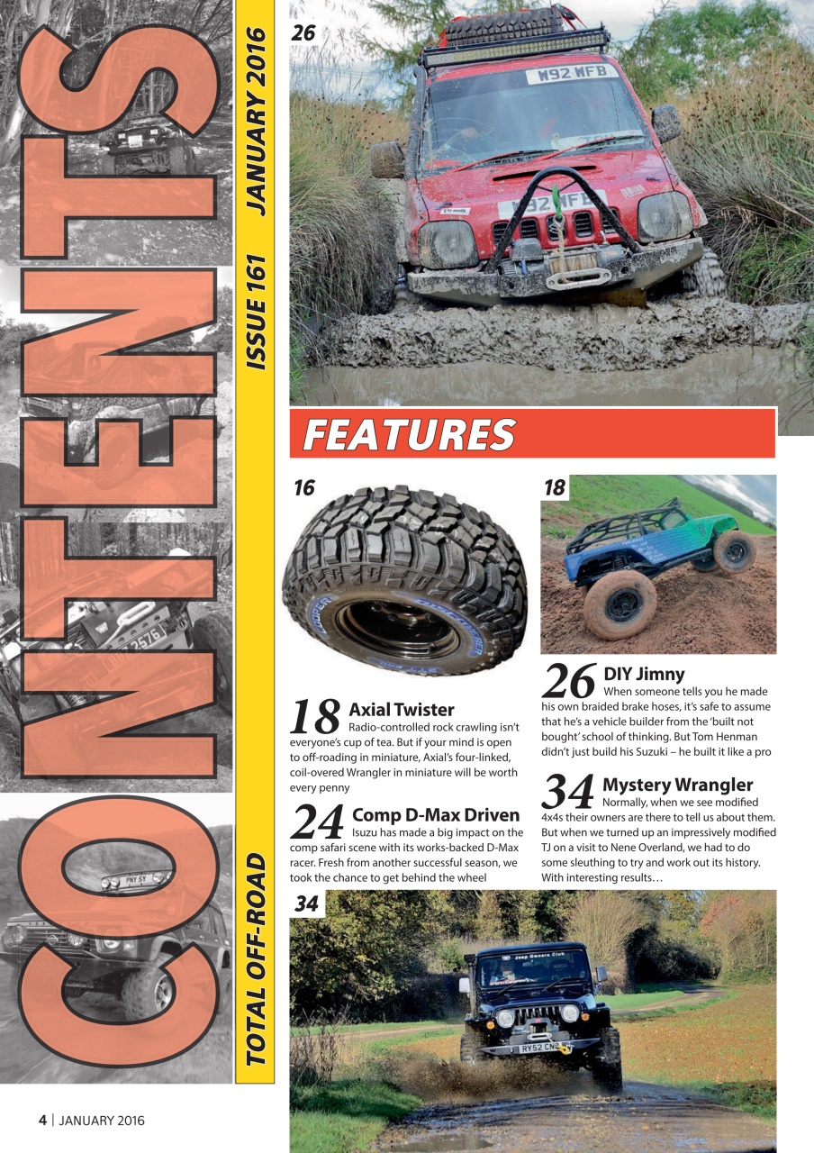 Overlander 4X4 Preview Pages