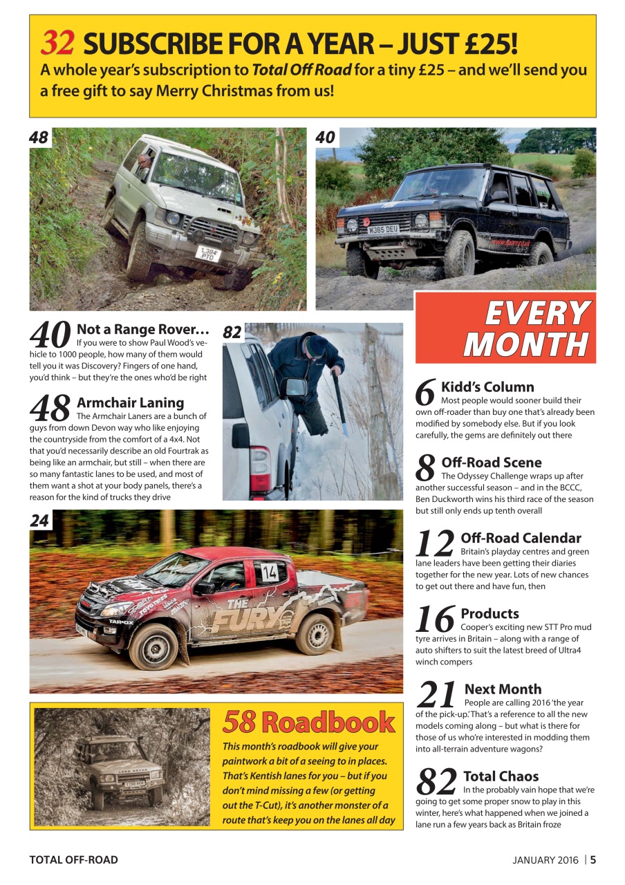 Overlander 4X4 Preview Pages