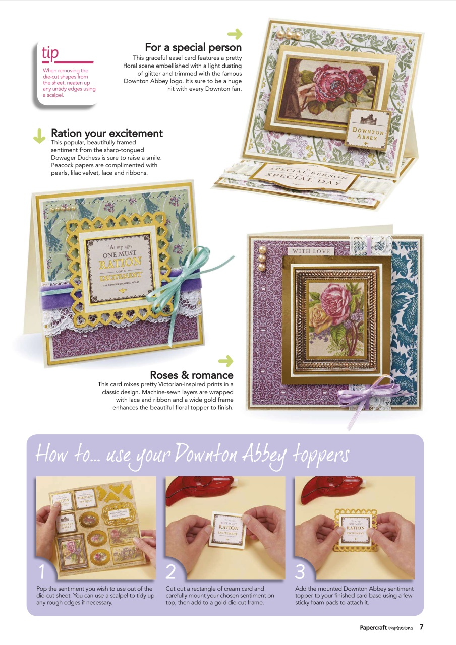 Papercraft Inspirations Preview Pages