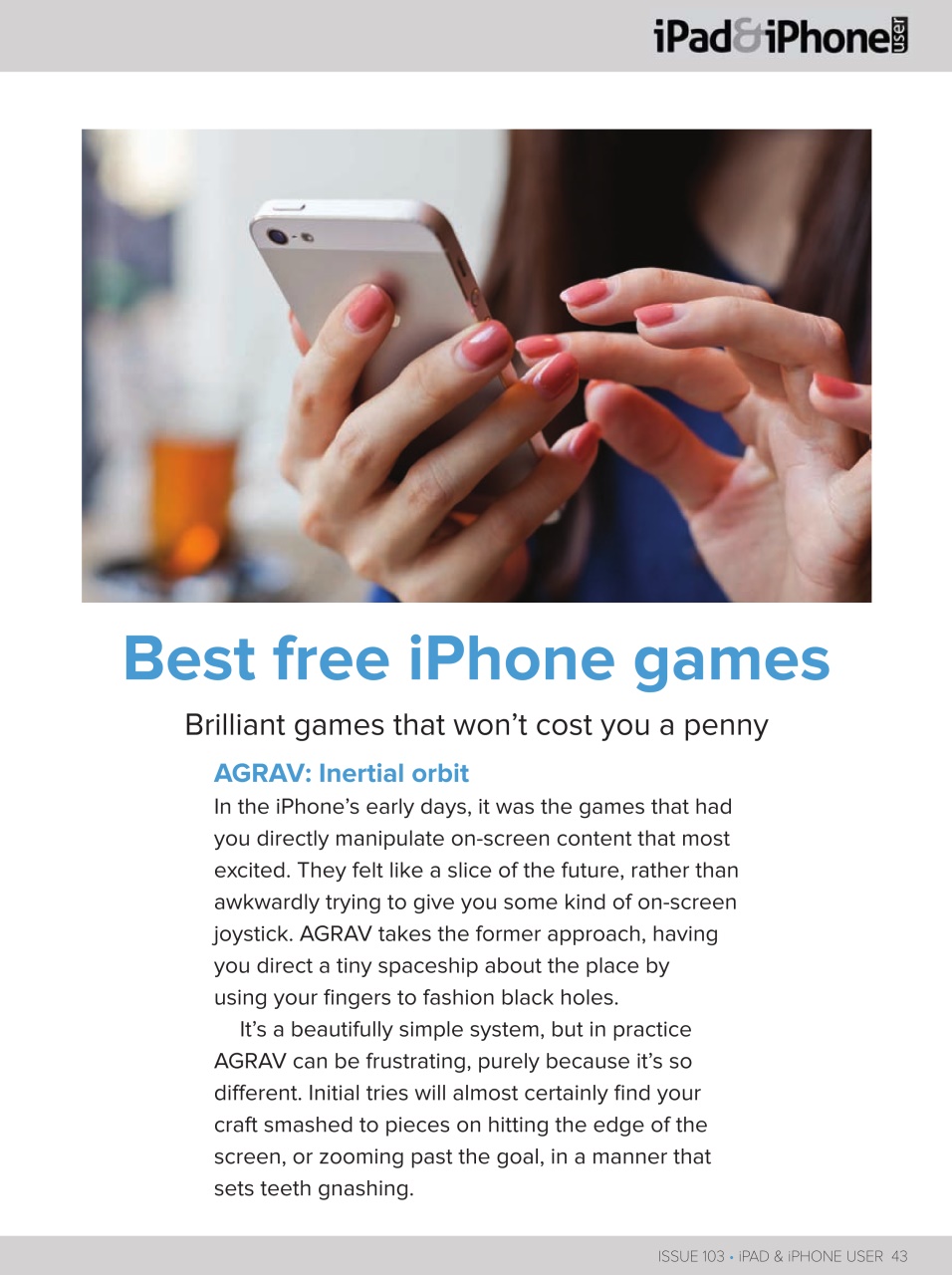 iPad and iPhone User Preview Pages