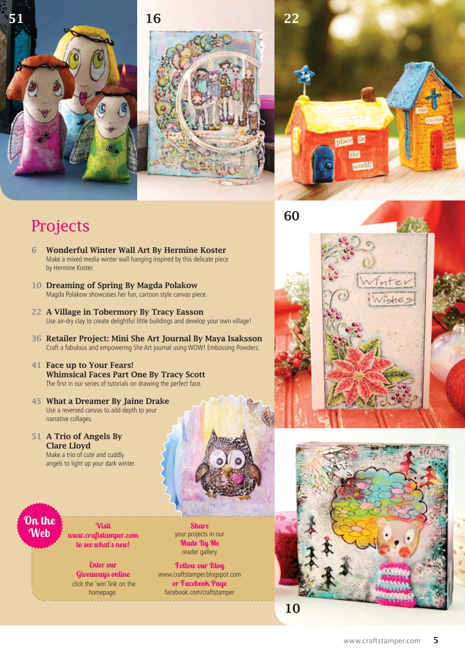 Craft Stamper Preview Pages