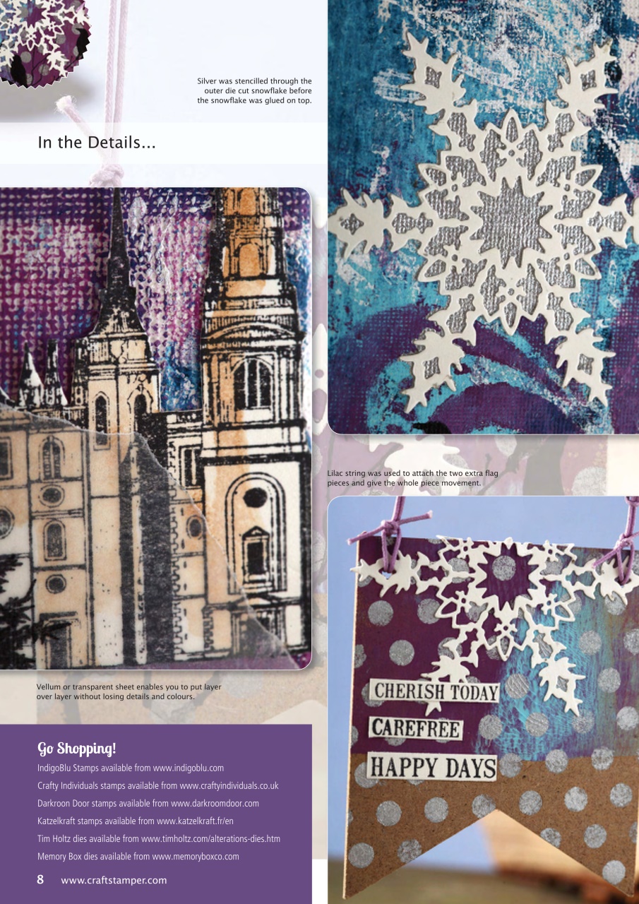 Craft Stamper Preview Pages