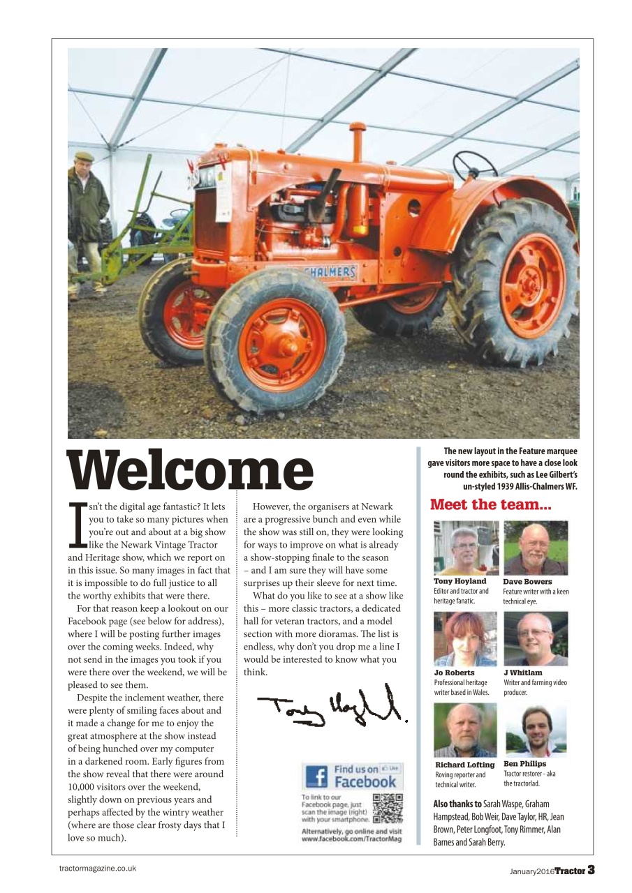 Tractor & Farming Heritage Magazine Preview Pages
