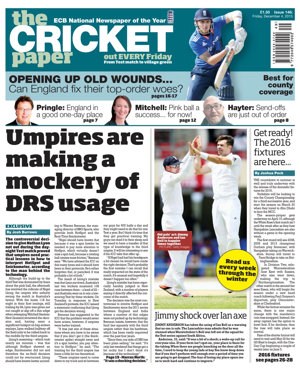 The Cricket Paper Preview Pages