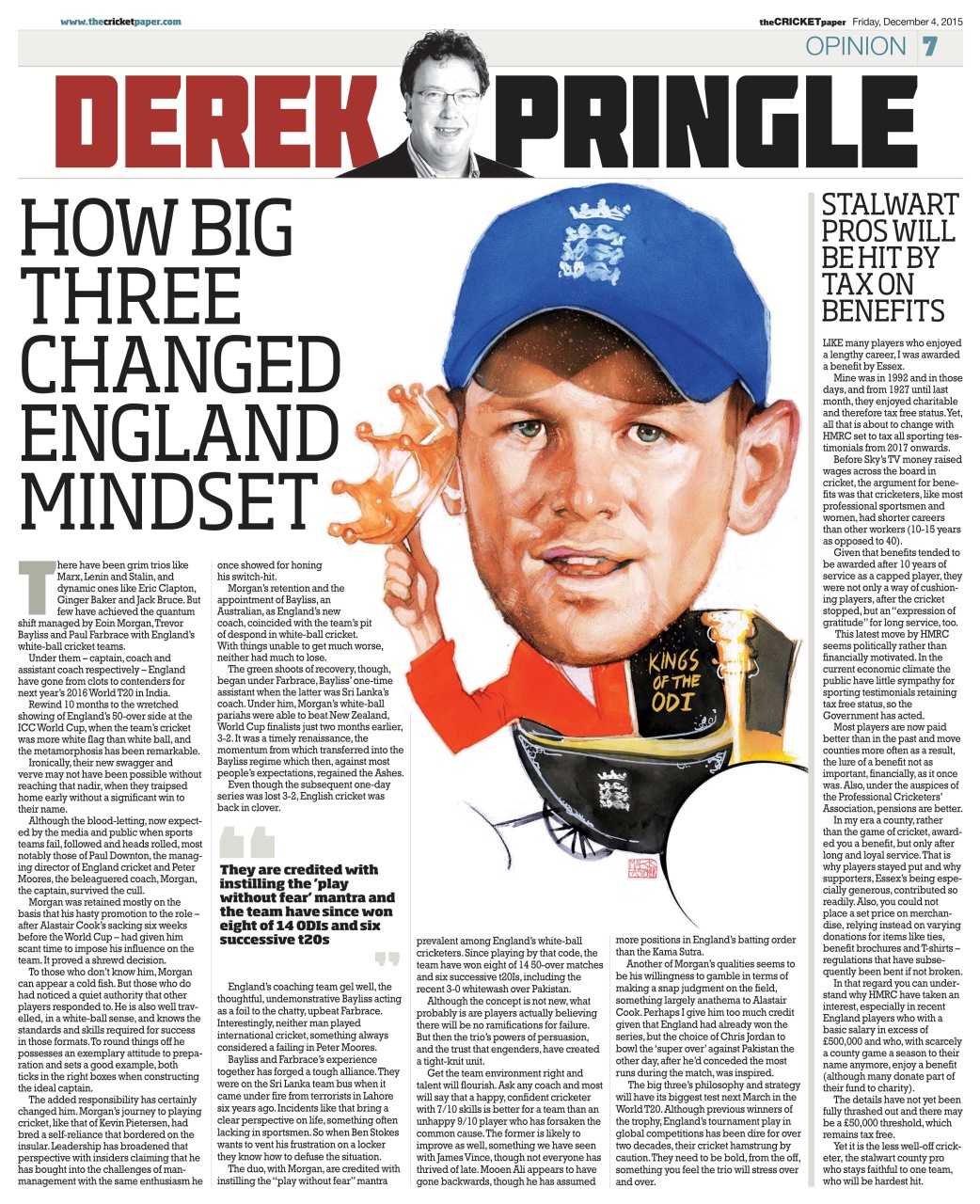 The Cricket Paper Preview Pages