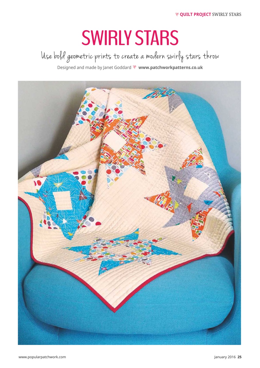 Popular Patchwork Magazine Preview Pages
