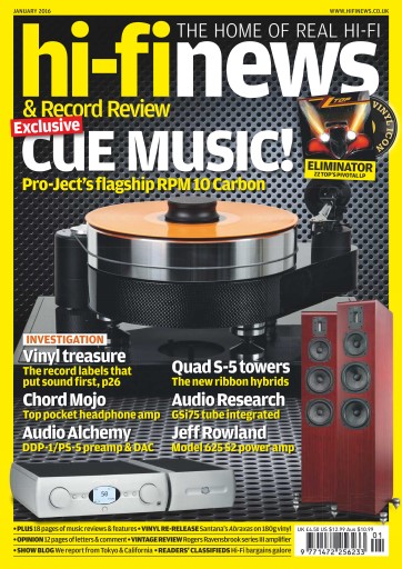 Hi-Fi News issue 