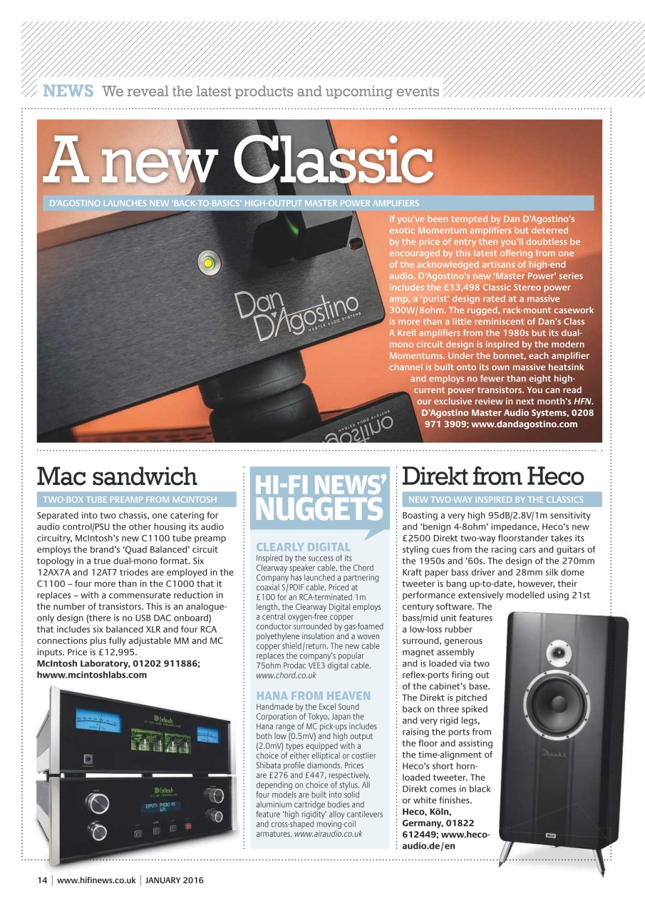 Hi-Fi News Preview Pages