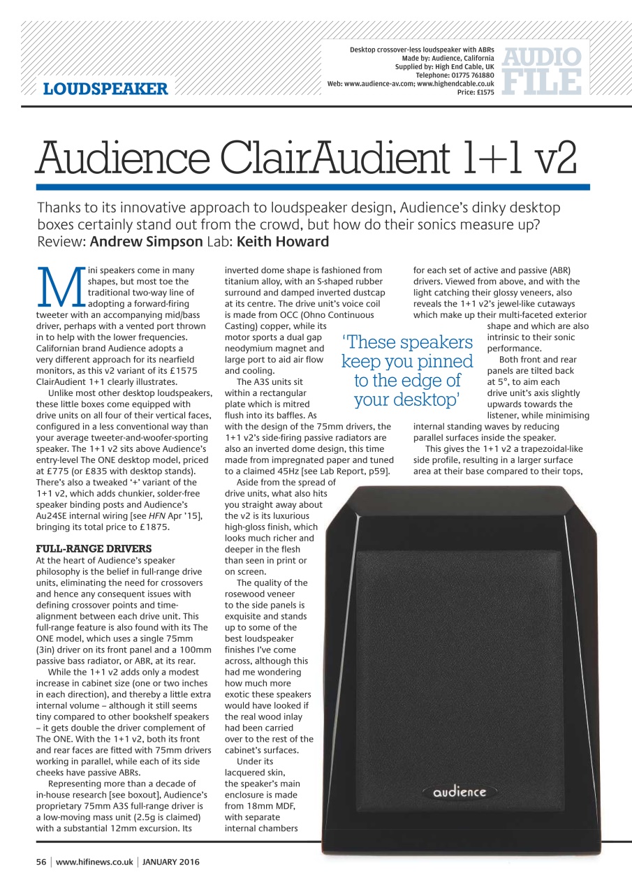 Hi-Fi News Preview Pages