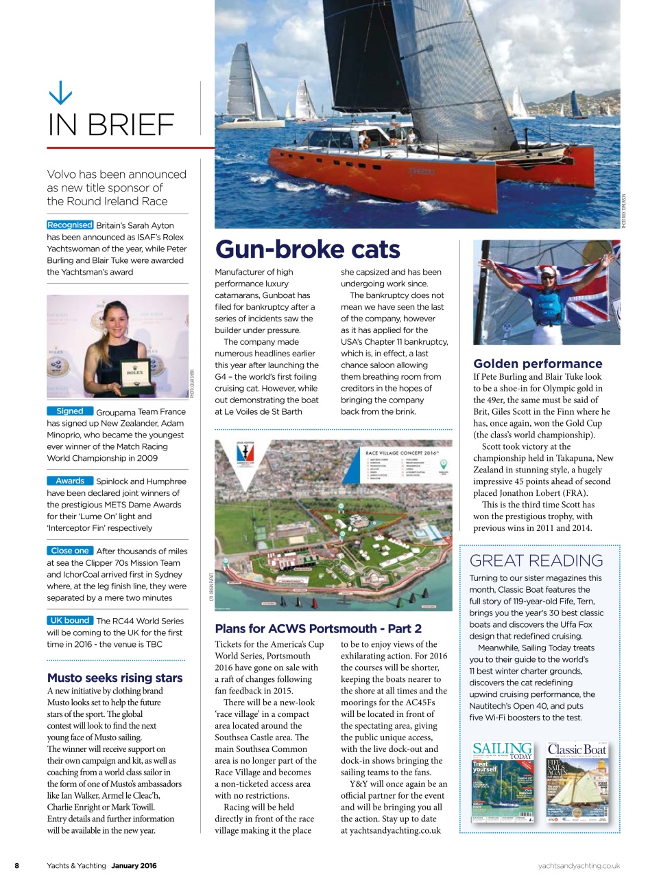 Yachts & Yachting Preview Pages