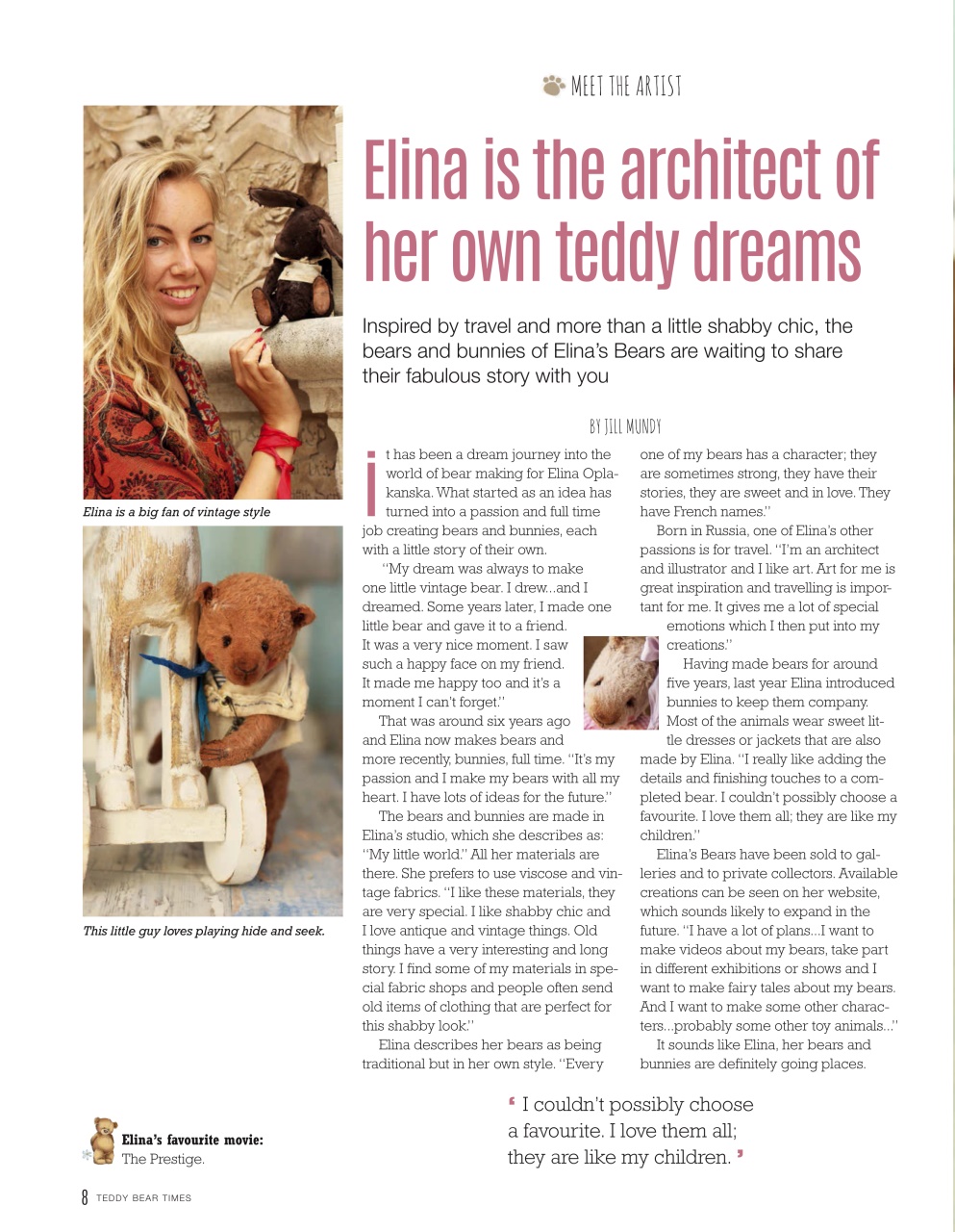 Teddy Bear Times Preview Pages