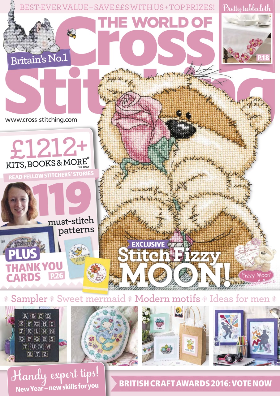 The World of Cross Stitching Preview Pages
