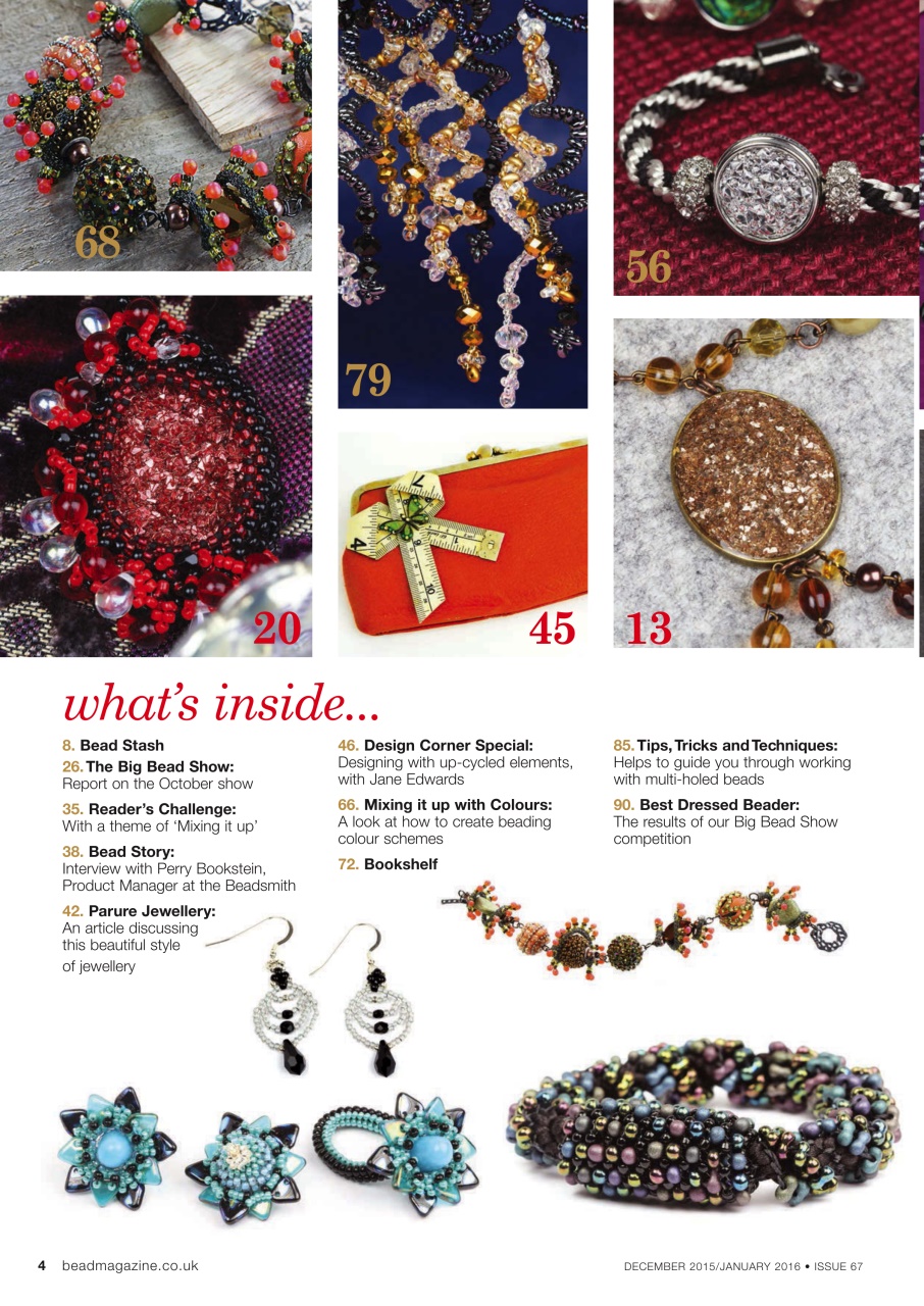 Bead & Jewellery Magazine Preview Pages