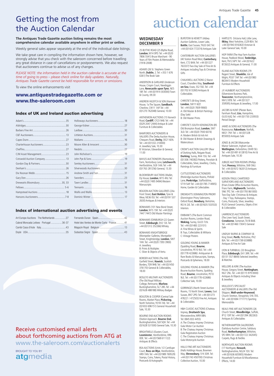 Antiques Trade Gazette Preview Pages