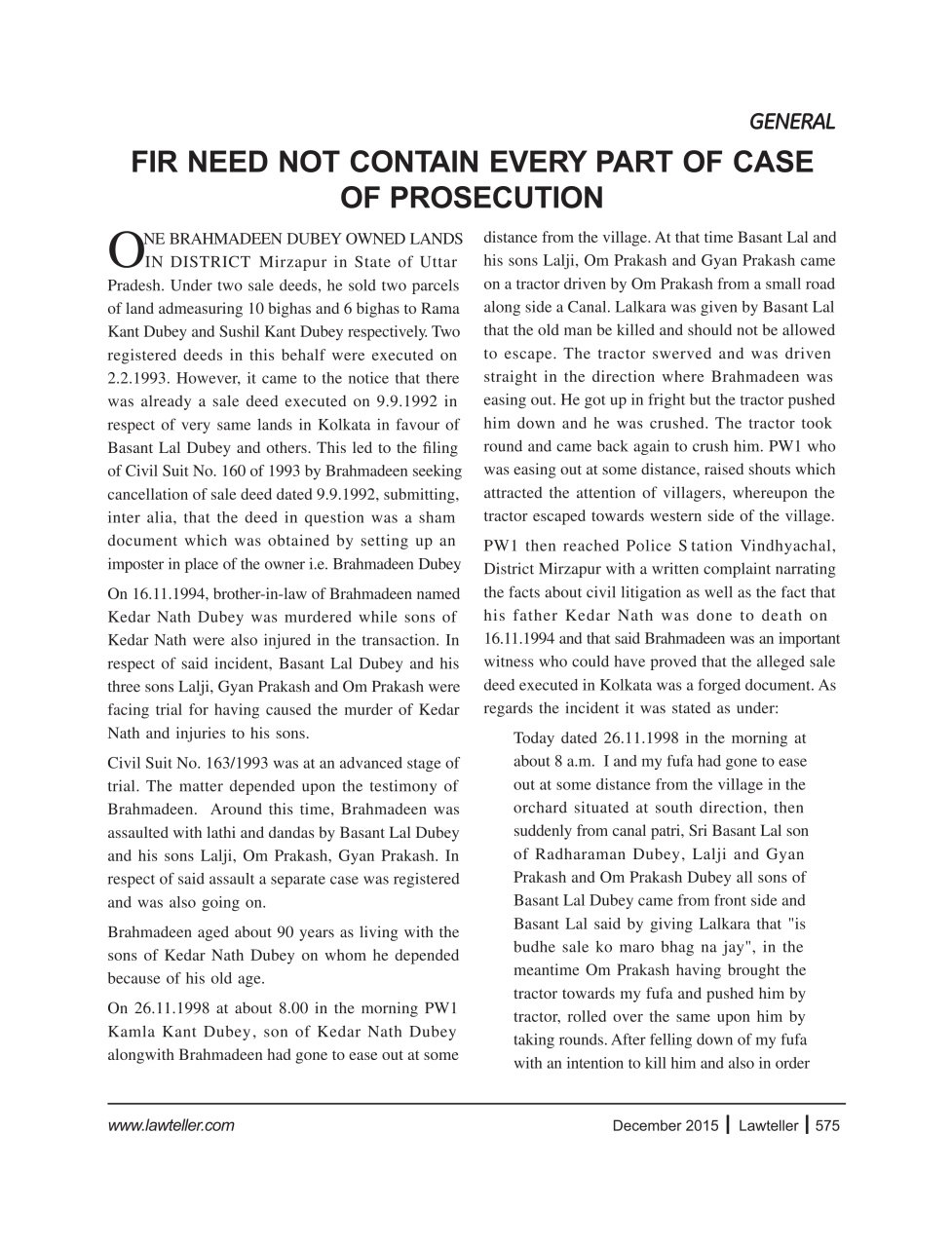Lawteller – A Legal Awareness Magazine Preview Pages