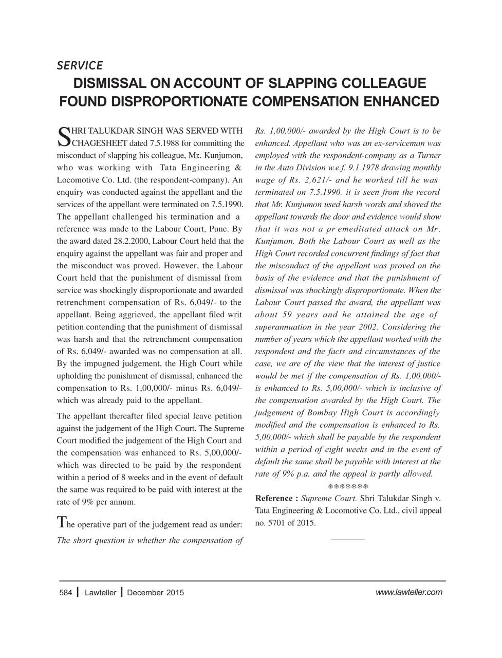 Lawteller – A Legal Awareness Magazine Preview Pages