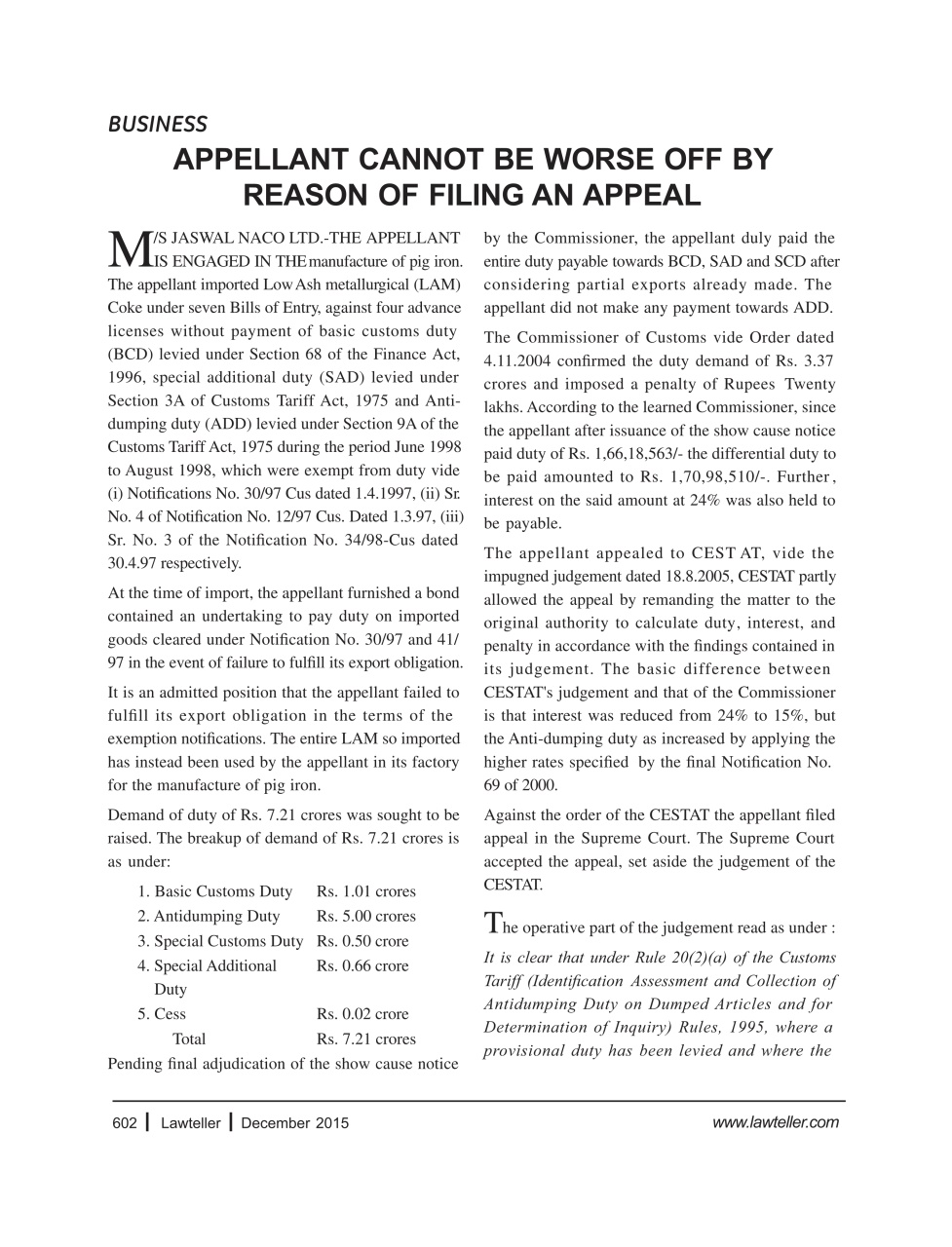 Lawteller – A Legal Awareness Magazine Preview Pages