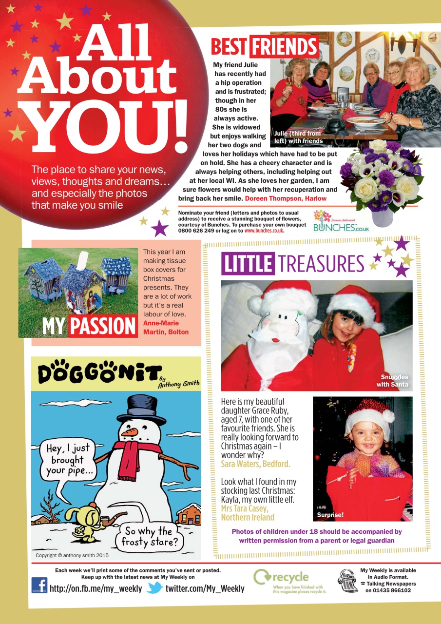 My Weekly Preview Pages