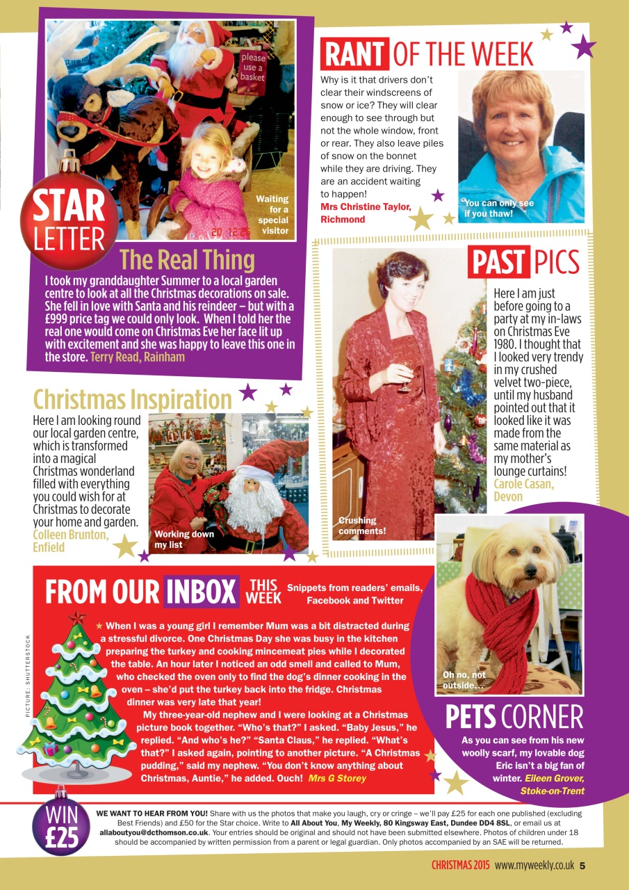 My Weekly Preview Pages