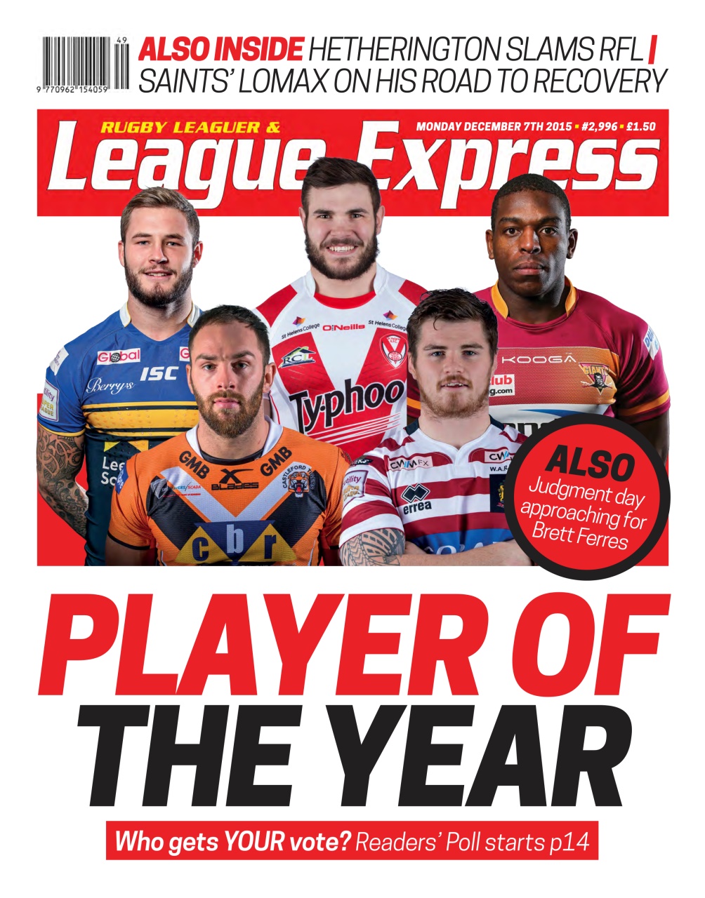 League Express Preview Pages