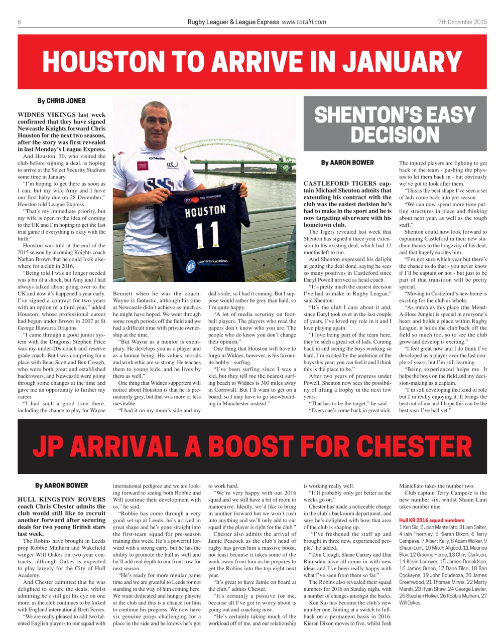 League Express Preview Pages