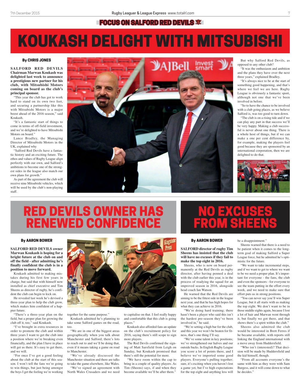 League Express Preview Pages