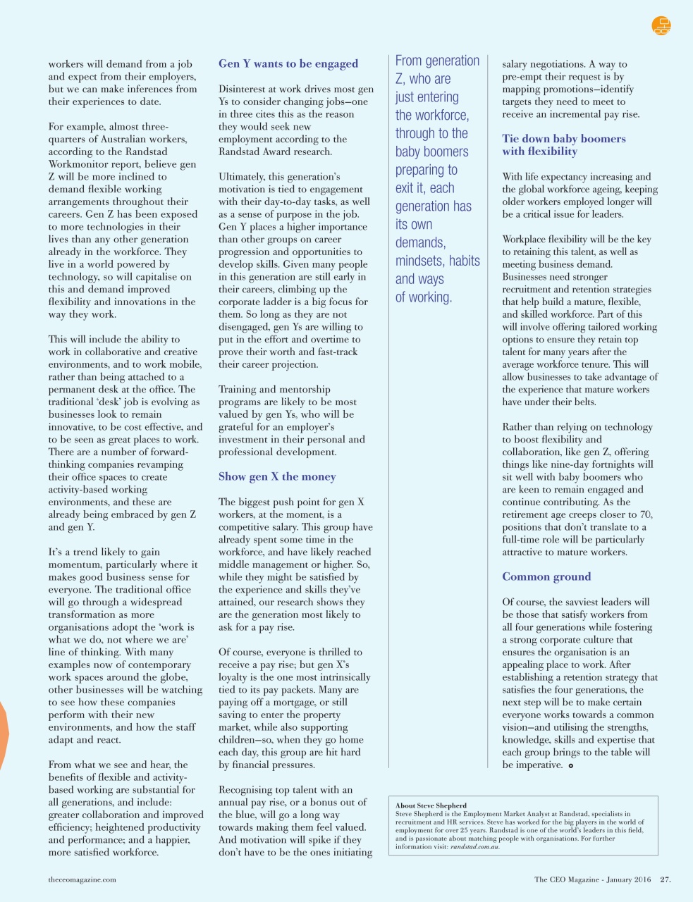 The CEO Magazine EMEA Preview Pages