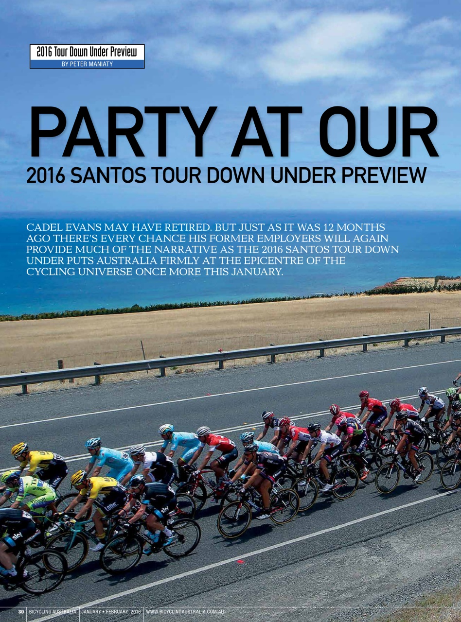 Bicycling Australia Preview Pages