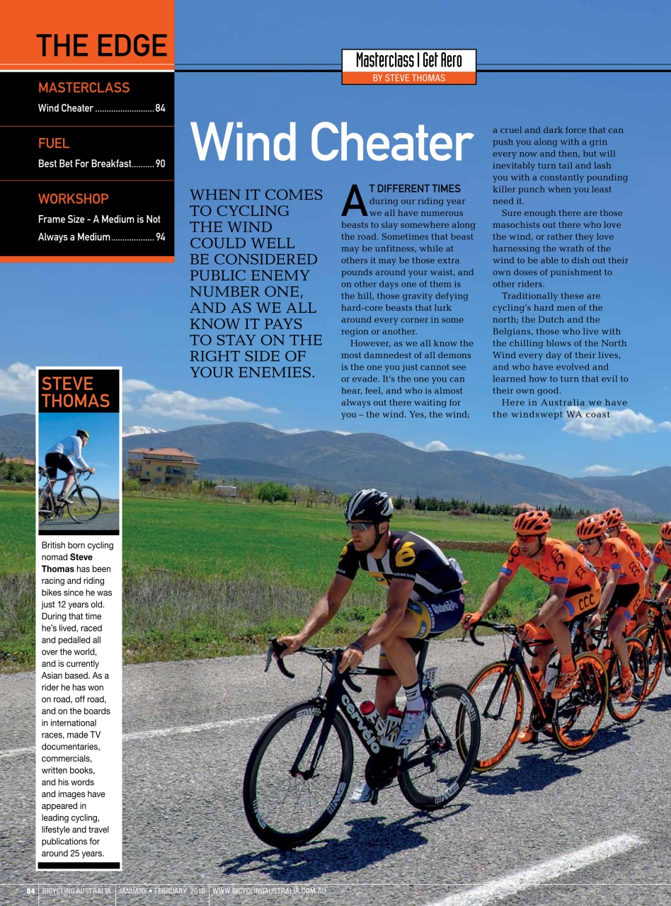 Bicycling Australia Preview Pages