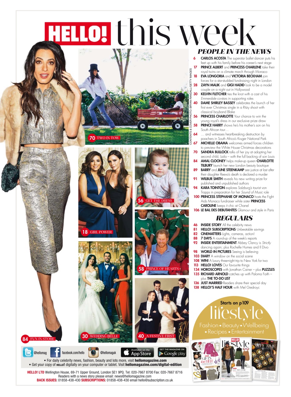 Hello! Magazine Preview Pages