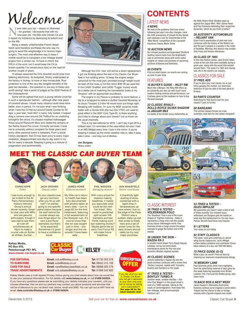 Classic Car Buyer Preview Pages