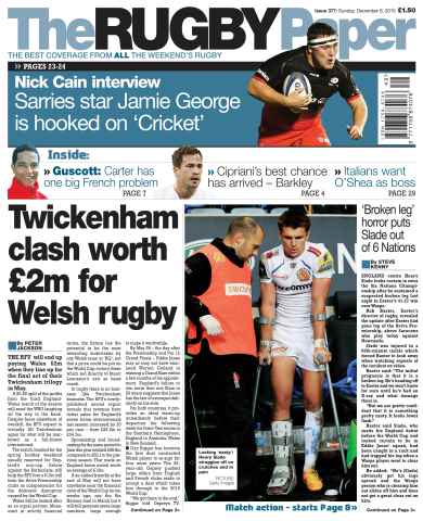 The Rugby Paper issue 6th December 2015