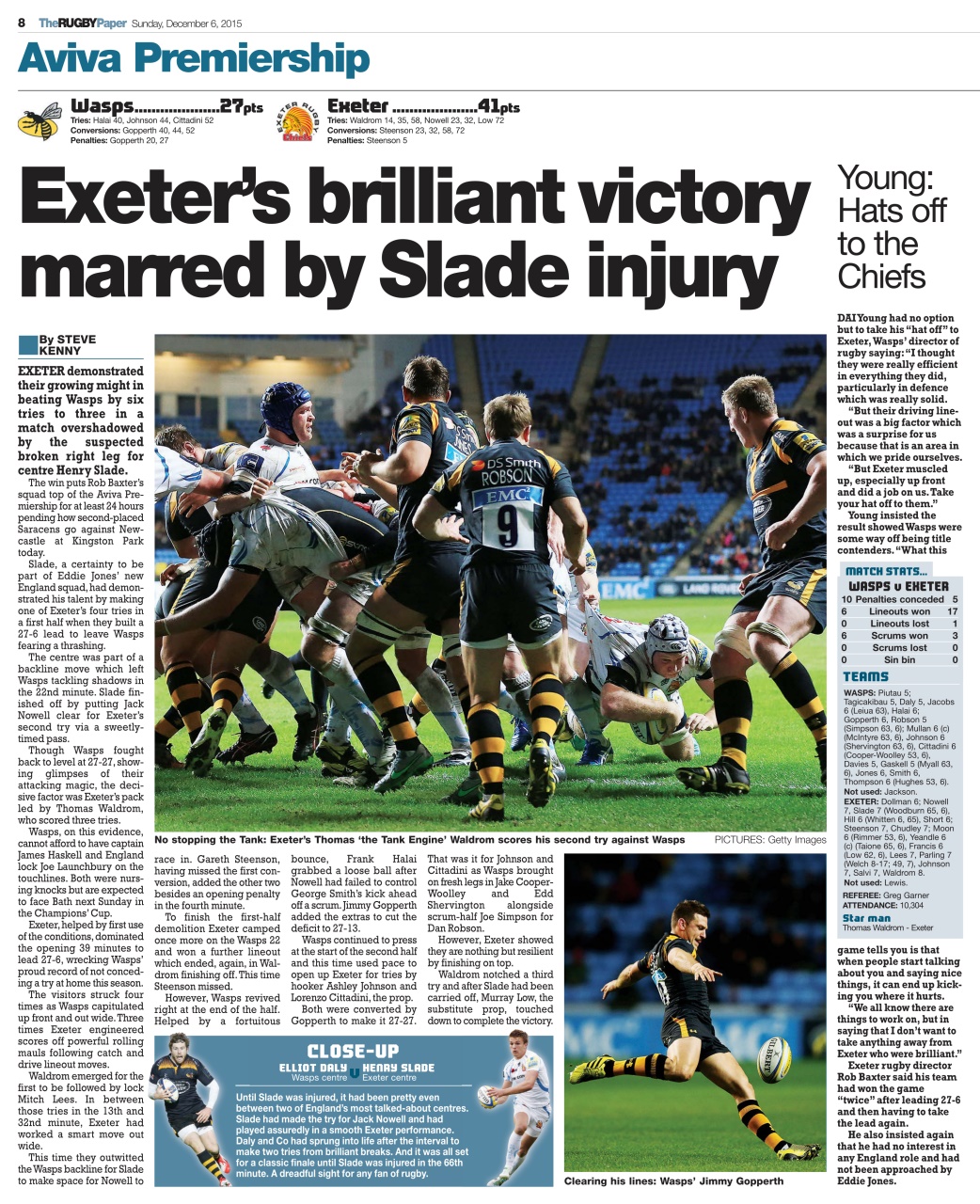 The Rugby Paper Preview Pages