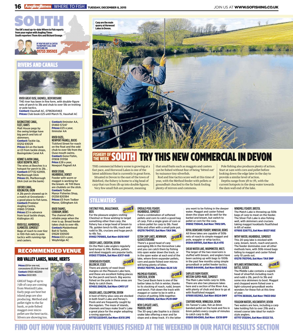 Angling Times Preview Pages