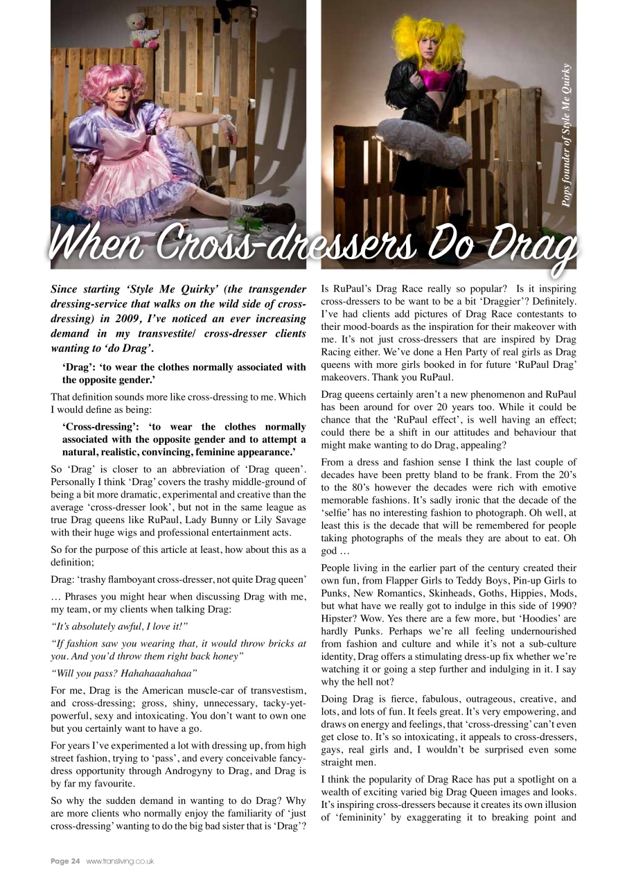 Transliving Magazine Preview Pages
