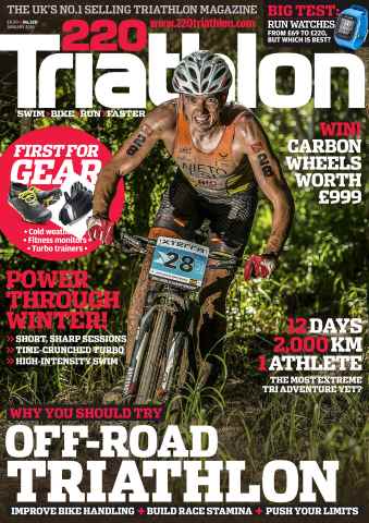220 Triathlon Magazine issue January 2016
